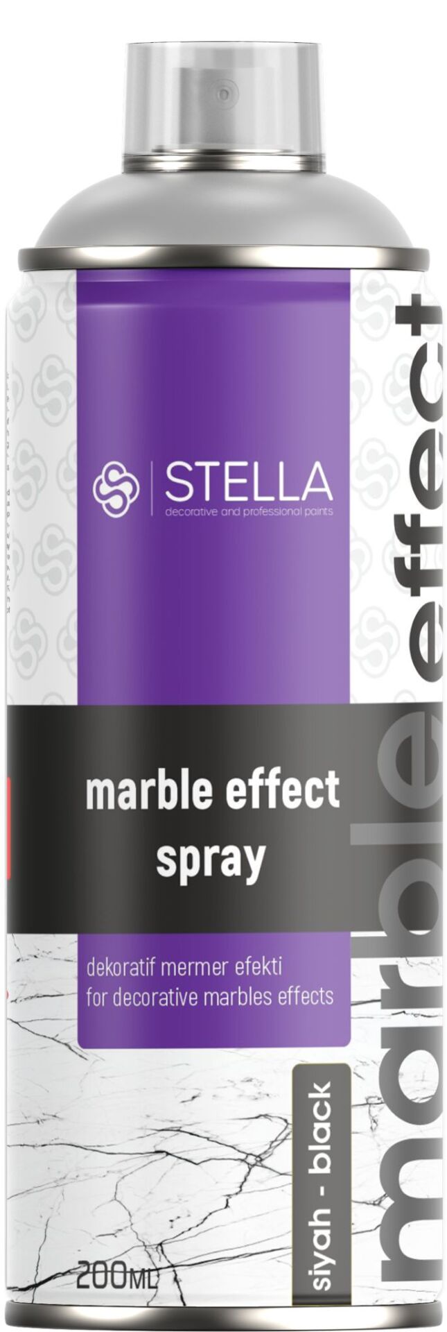 Stella Mermer Efekt Sprey 200 ml | Dekoratif Sprey Boya