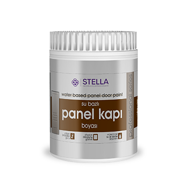 Stella Panel Kapı Boyası 1.35 Kg | Su Bazlı Kokusuz Boya