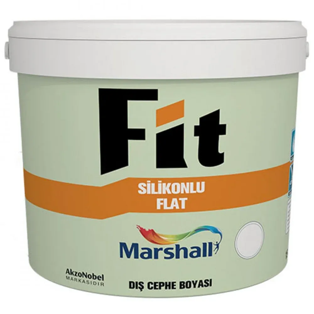 MB Fit Silikonlu Flat BW Baz Beyaz 7,5 L | Mat Boya