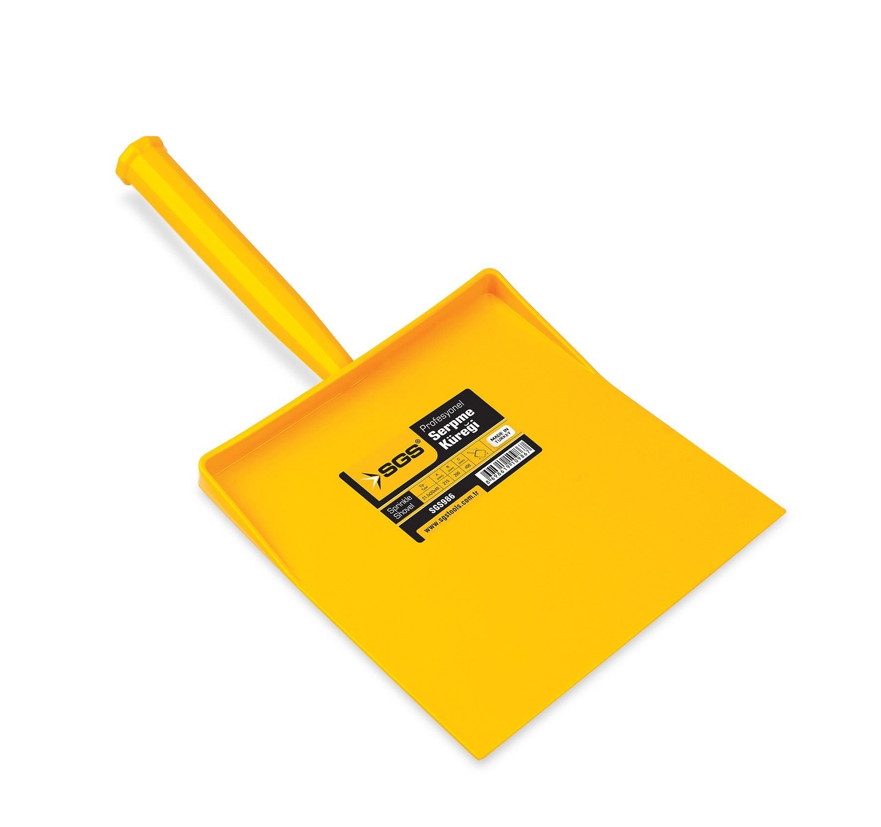 SGS Serpme Küreği 20×40 cm | Kırılmaz Plastik Gövde