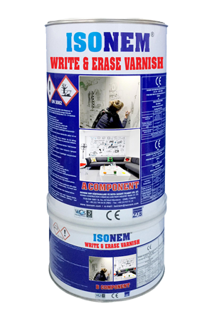 İsonem White & Erase Yaz Sil Vernik 1,5 Kg | Şeffaf Kaplama