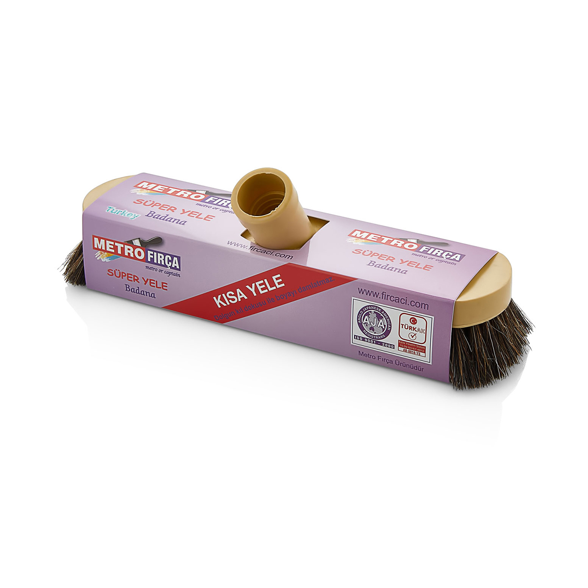 MTR Plastik Yele Fırça Kısa 3 cm | Badana Fırçası