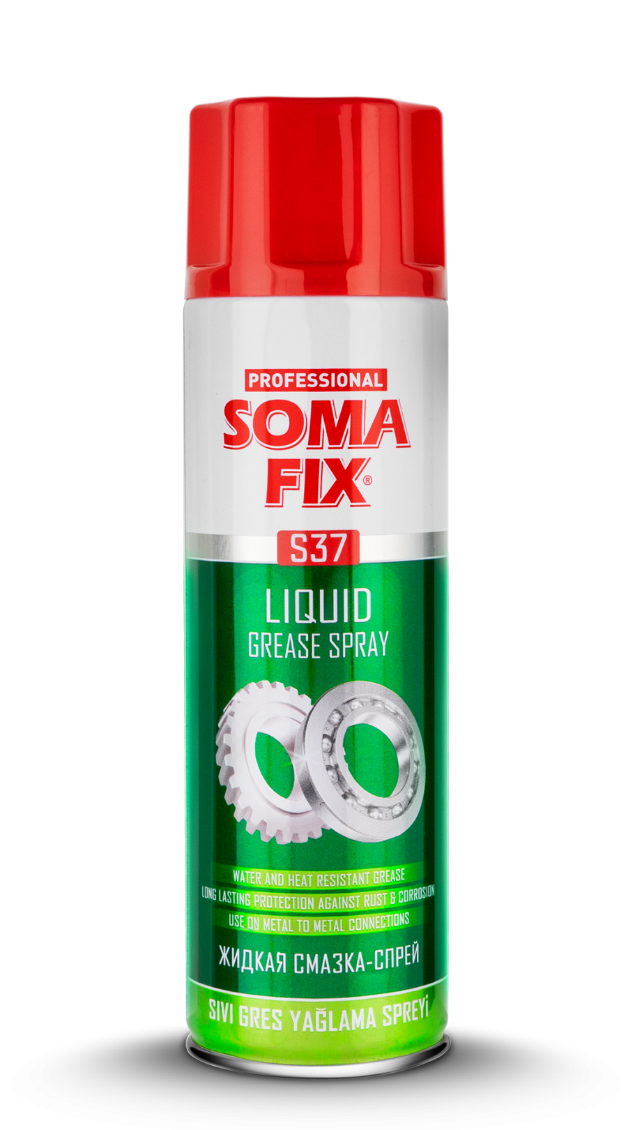 Somafix 500 ml Sıvı Gres Yağlama Spreyi - 420 gr - S37
