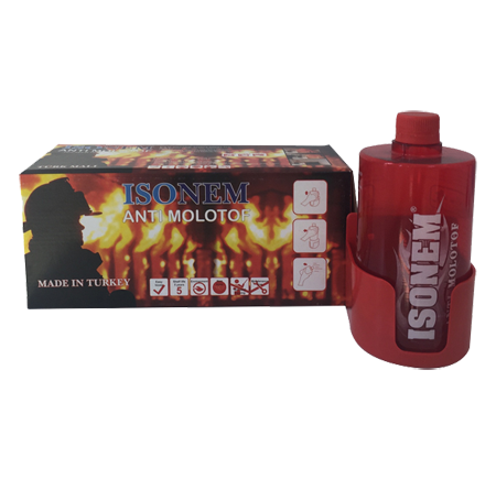 Isonem Anti Molotof | Atılabilir Tip Yangın Söndürücü - 815 Gr