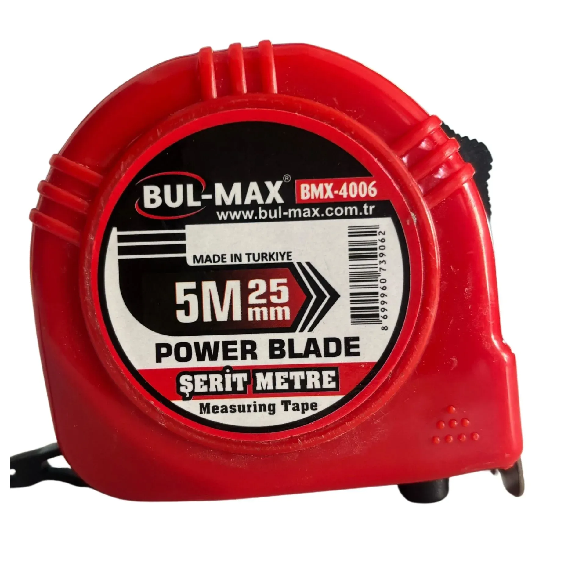 Bulmax Şerit Metre 5m | Kompakt ve Dayanıklı Ölçüm Aracı