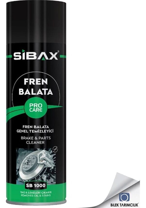 Sibax Fren Balata Spreyi – Etkili Fren Temizliği İçin