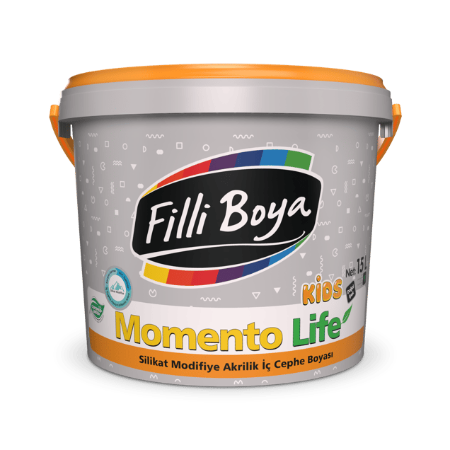 Filli Boya - Momento Life Kids - Silikat Modifiye Akrilik Doğal İpek İç Cephe Boyası