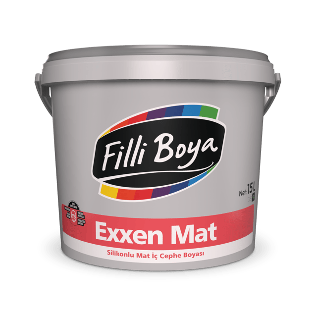 Filli Boya - Exxen Mat - Silikonlu Mat İç Cephe Boyası