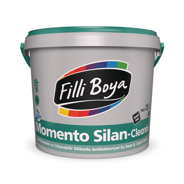 Filli Boya - Momento Silan-Cleanix® - Silikonlu Antibakteriyel Su Bazlı İç Cephe Boyası