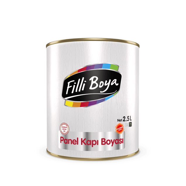 Filli Boya - Panel Kapı Boyası 2.5LT - Su Bazlı Yarı Mat Görünümlü Panel Kapı Boyası