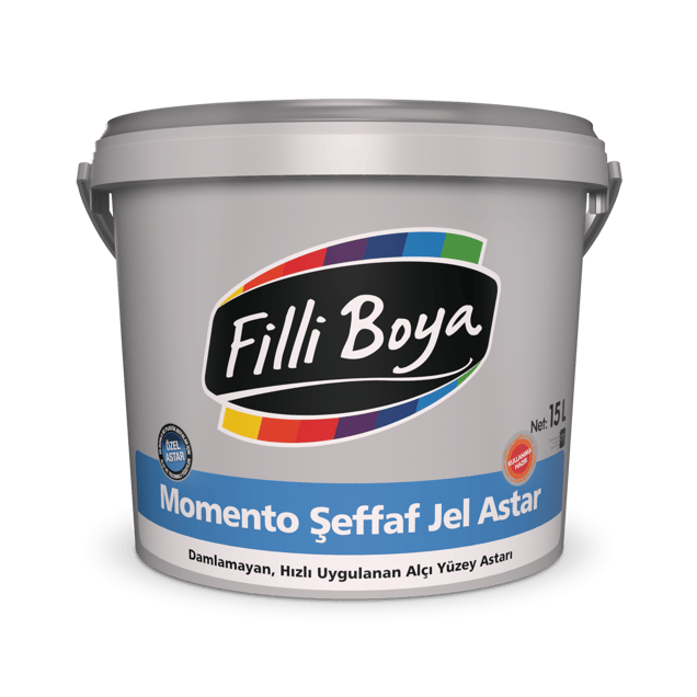 Filli Boya - Momento Şeffaf Jel Astar - Silikonlu ve Plastik Boyalar İçin
