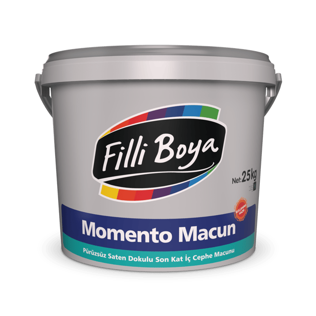 Filli Boya - Momento Macun – Akrilik Kopolimer Esaslı Kalın Yapılı İç Cephe Macunu
