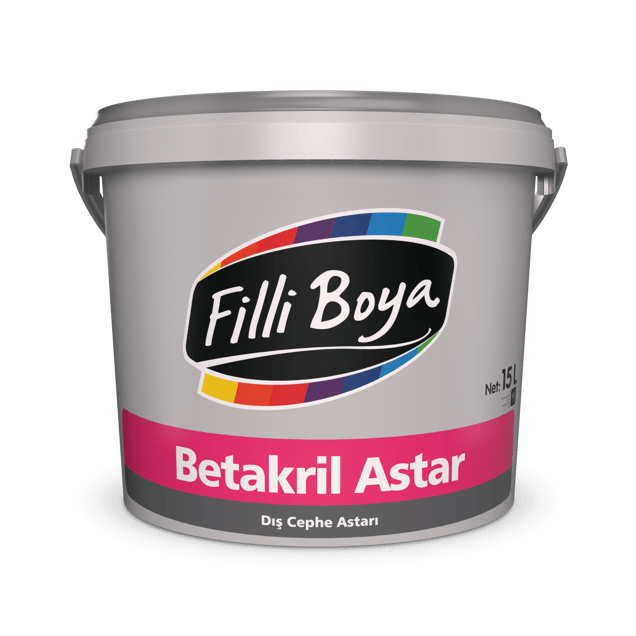 Filli Boya Betakril Astar – Akrilik Boyalı Yüzeyler İçin Yüksek Aderans