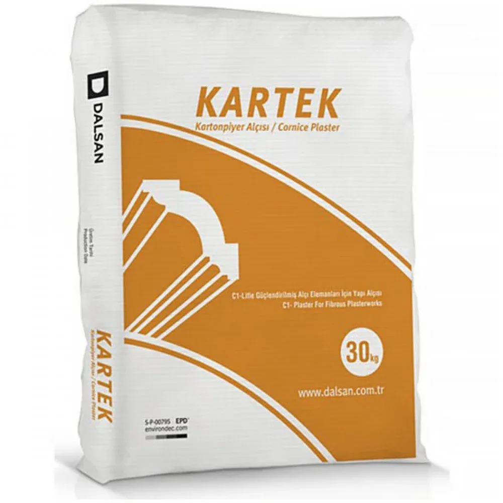 Dalsan Kartek Kartonpiyer Alçısı 30 Kg | Dekoratif Uygulama