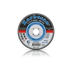 Karbosan İnce Metal Kesme Diski T41 Düz | 125x 1.6 x22.23