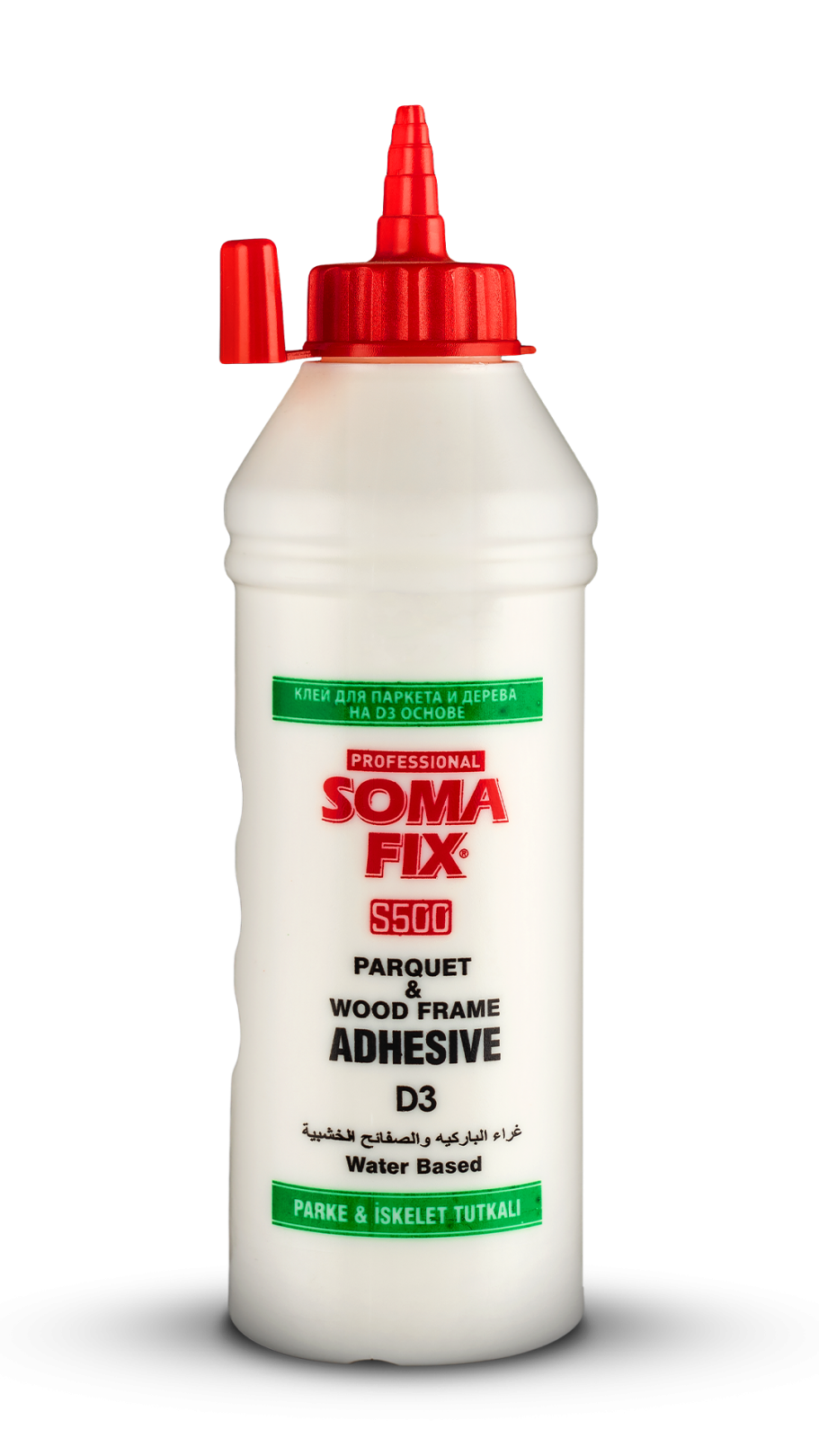 Somafix Parke ve İskelet Tutkalı S500 | 500 ml Beyaz