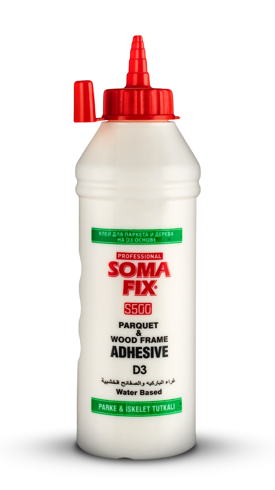 Somafix Parke ve İskelet Tutkalı S500 | 500 ml Beyaz