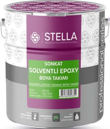 SOLVENTLİ EPOXY SON KAT BOYA TAKIMI 16+4 KG