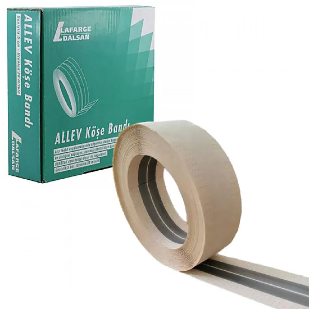 Lafarge Dalsan Allev Alçıpan Köşe Derz Bandı | 5 cm x 30 m