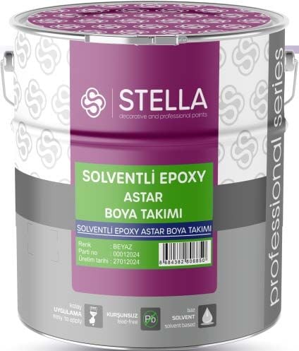 SOLVENTLİ EPOXY SON KAT ASTAR TAKIMI 18+3 KG