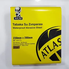Atlas Su Zımparası 180 Kum 230x280mm | 188 Kalite