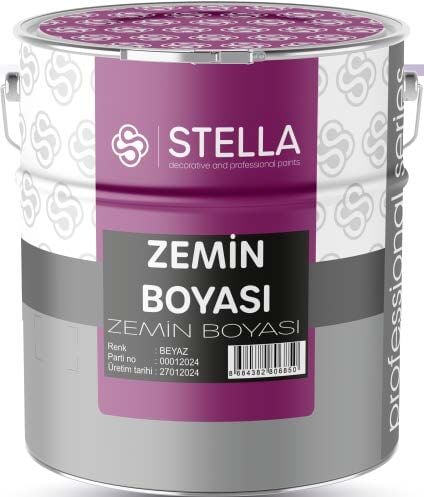 TEK KOMPENANTLI ÖZEL ZEMİN BOYASI 18 KG