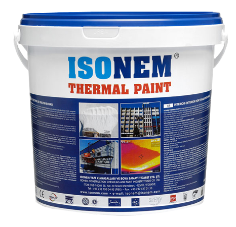 Isonem Thermal Paint 18 Lt | Isı Yalıtım Boyası İç Dış Çatı