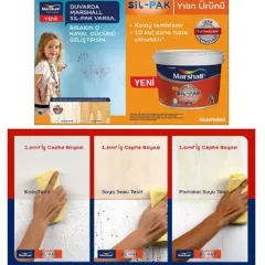 Marshall Sil-Pak İç Cephe Boyası 15 Lt | Silikonlu Su Bazlı