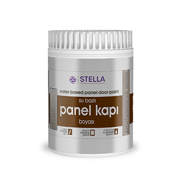 Stella Panel Kapı Boyası 3 Kg | Su Bazlı Kokusuz Boya