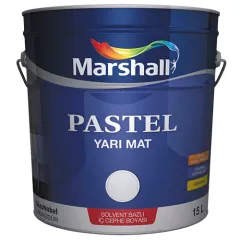 Marshall BM Pastel Yarı Mat Beyaz 15 lt