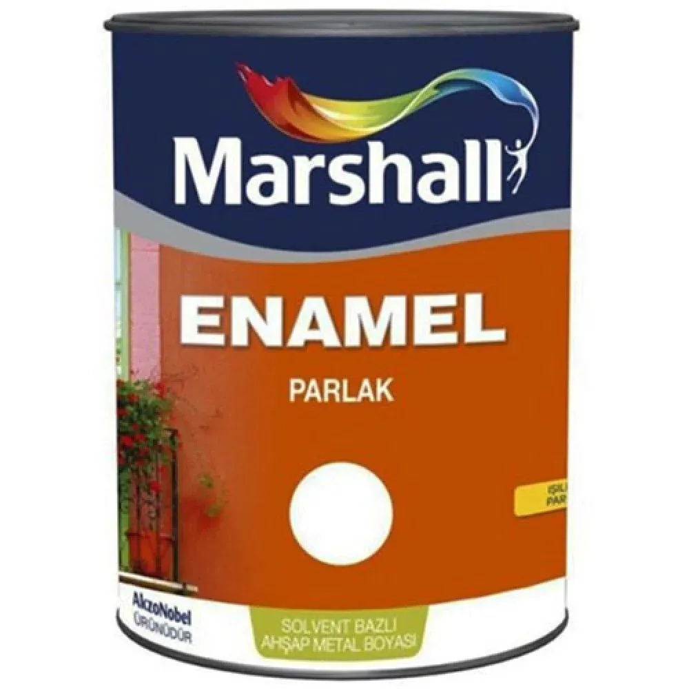 MB Enamel Parlak Beyaz 2,5 lt | Sentetik Yağlı Boya