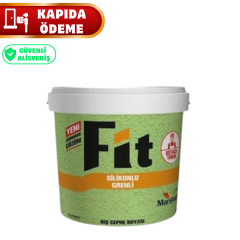 MB Fit Silikonlu Grenli Dış Cephe Boyası 18 Kg | Beyaz