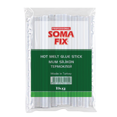 Somafix 1 kg 11.3X300 Kalın Mum Silikon (Şeffaf)