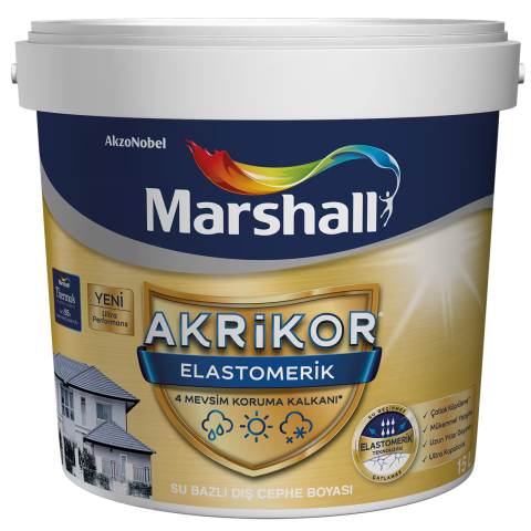 Marshall Akrikor Elastromerik Dış Cephe 15 Lt