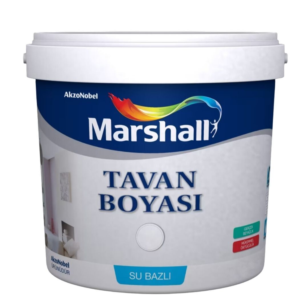 Marshall Tavan Boyası Su Bazlı Beyaz 3.5 Kg