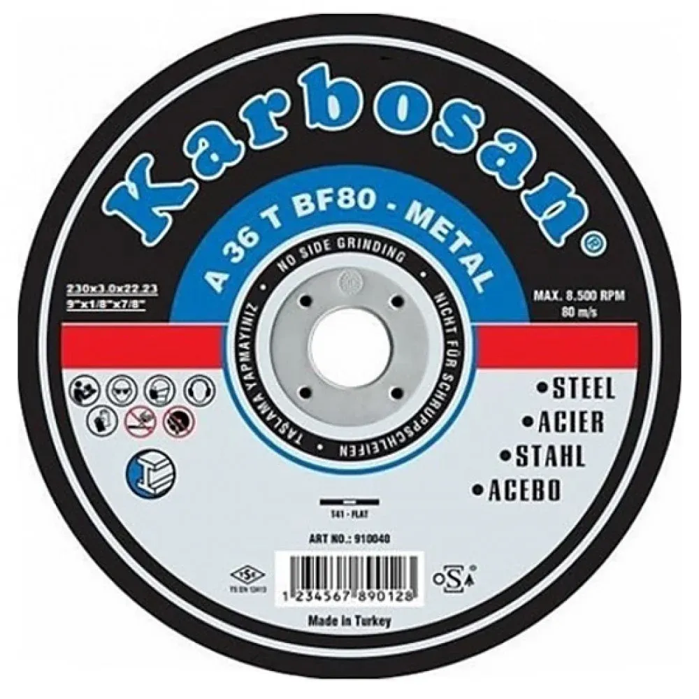 Karbosan Metal Kesim 230 luk