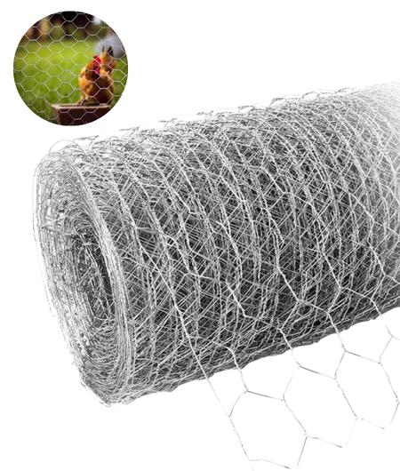 Kümes Teli 2.00 mm 1.50x20 m | Galvaniz Örgülü Çit