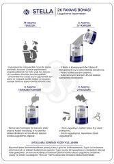 Stella 2K Fayans Boyası – Akrilik Reçine Esaslı Dönüşüm Boyası - 1 LT