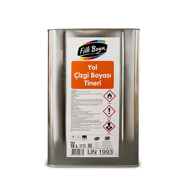 Filli Boya Yol Çizgi Boyası Tineri | 15 LT Temizlik Solventi
