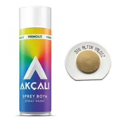 Akçalı Sprey Boya Altın Yaldız 310  400 ml