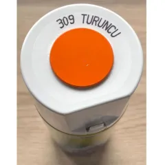 Akçalı Sprey Boya Turuncu 309 | 400 ml Canlı Renk