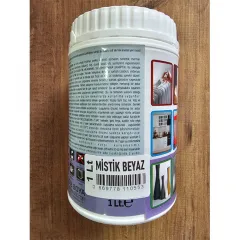 Stella  Su Bazlı Saf Akrilik Boya 1 Litre Mistik Beyaz