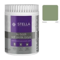 Stella Su Bazlı Saf Akrilik Boya Ihlamur 1 Lt