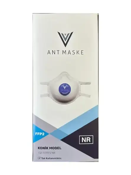 Ventilli Toz Maskesi | Filtreli ve Nefes Alabilir 25 Adet