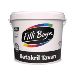 Filli Boya Betakril Tavan 1 kg | Mat Beyaz Tavan Boyası