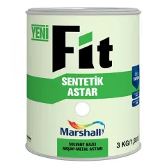 Marshall Fit Sentetik Astar 3 kg – Ahşap ve Metal Astarı