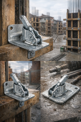 Çiroz Kalıp Kilidi 4 mm Galvanizli - Kalıp Sistemleri İçin