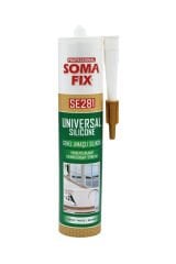 Somafix SE281 Beyaz Silikon 280 ml | Genel Amaçlı Yapıştırıcı