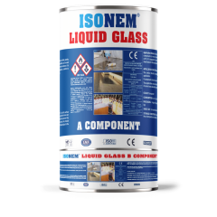 Isonem Liquid Glass Şeffaf Su Yalıtımı 2 KG | Çift Bileşenli