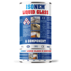 Isonem Liquid Glass Şeffaf Su Yalıtımı 2 KG | Çift Bileşenli
